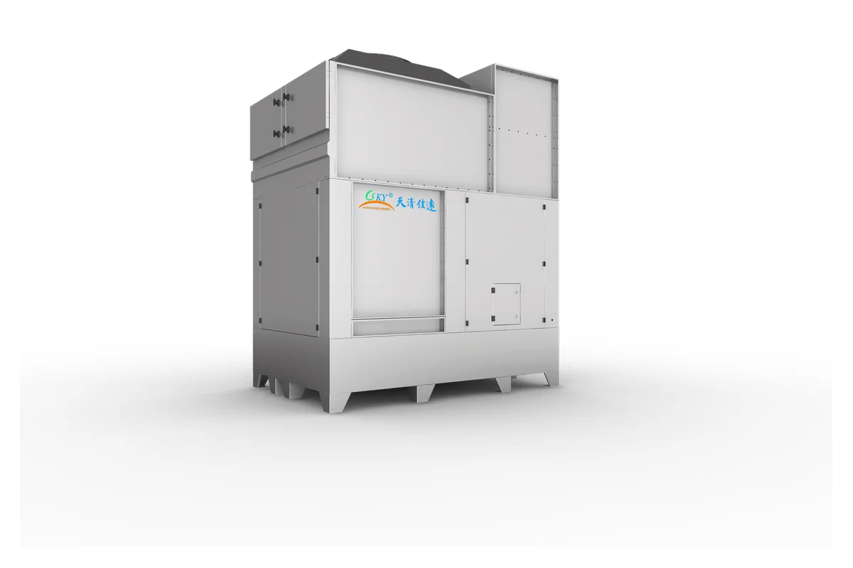 High-Efficiency Jet Mixing Two-Stage Scrubber Tower Architecture