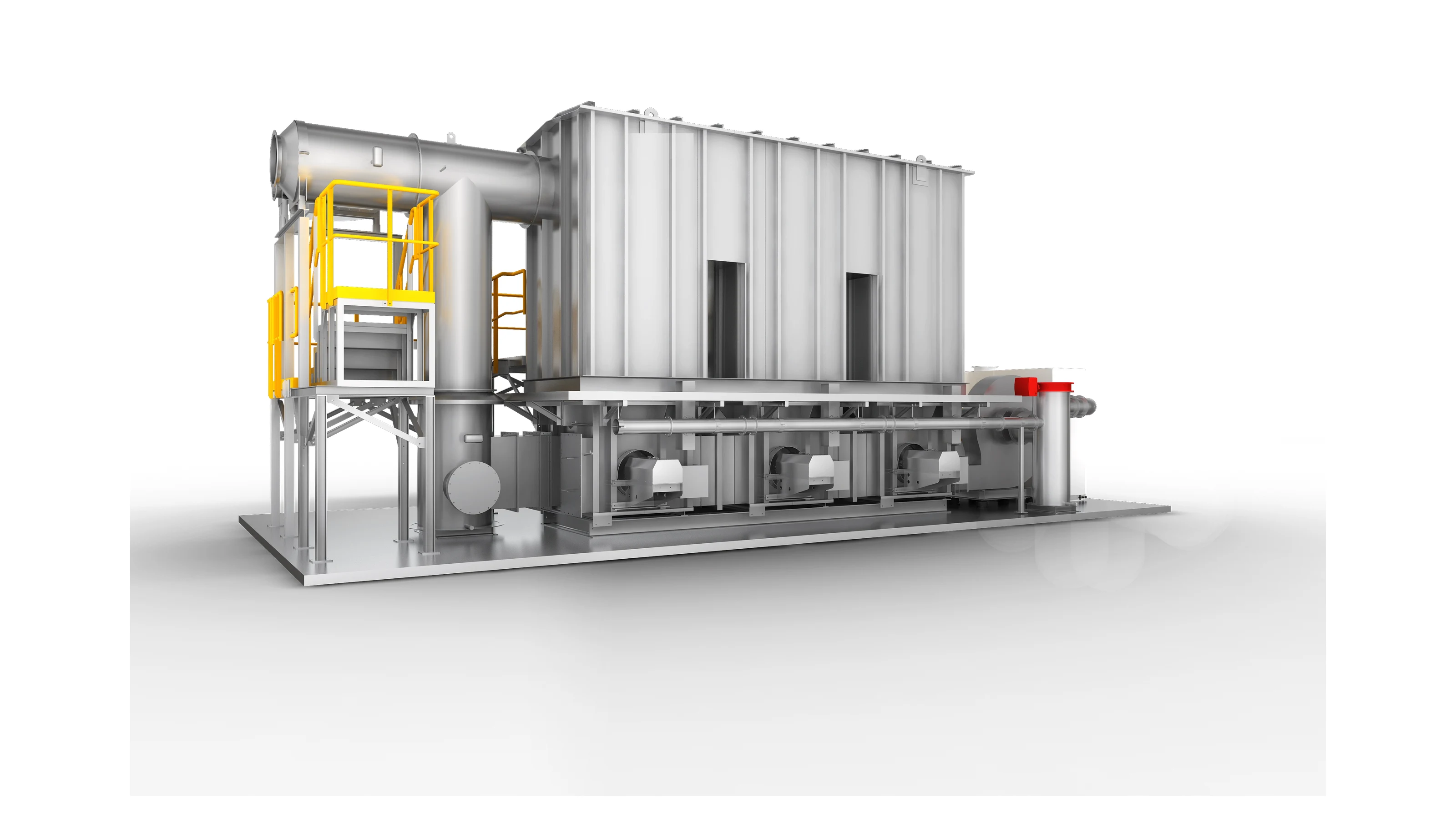 FluxFine 30,000 Nm³/h Three-Bed RTO thermal oxidation system engineered for Hiroca Automotive Trim.